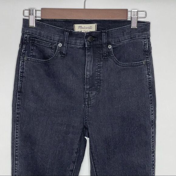 Madewell 10" High-Rise Skinny Jeans Eclipse Wash - Picture 7 of 13